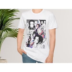 Shinobu Kocho Demon Slayer Kimetsu No Yaiba Manga Anime Plus White Shirt